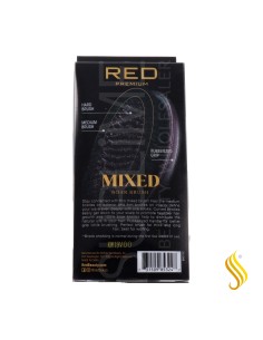 Red Kiss Rpm Medium Hard Mixed Palm Boar Brush Cepillo 2